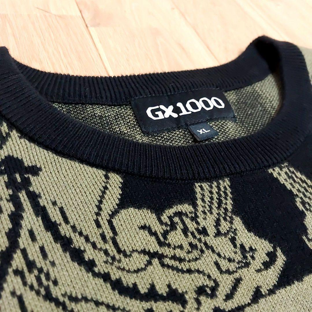 【GX1000】JACQUARD CREWNECK ニット XL 天使 総柄