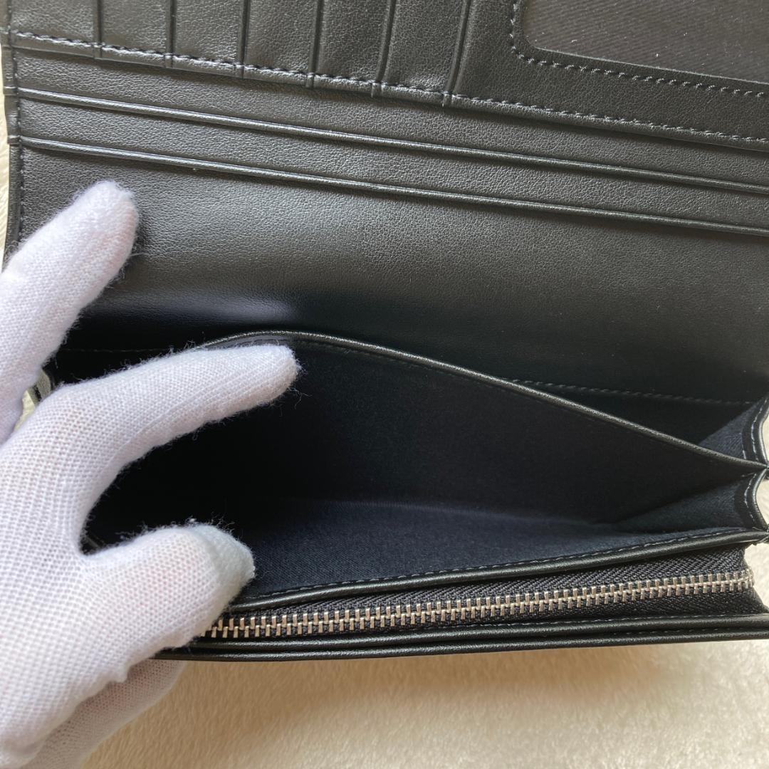 1163 新品未使用 ヴィヴィアン ウェストウッド 長財布 ブラック ①