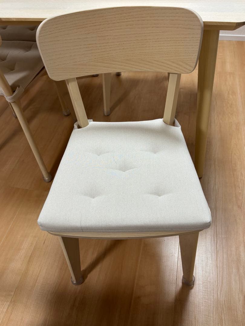 IKEA LISABO リーサボー アッシュ材 テーブル×1 チェア×4