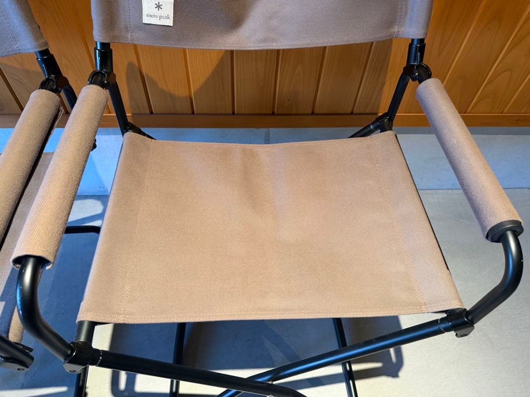 スノーピーク FDチェアワイド グレー　2脚セット　peak