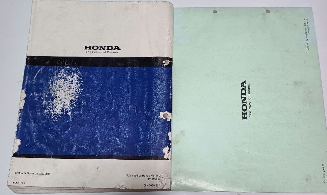 Honda CBR1100XX サービスマニュアルとパーツカタログ