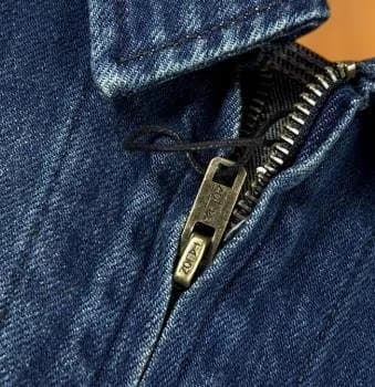 tamotty RLデニム前開きZIPジャケット L