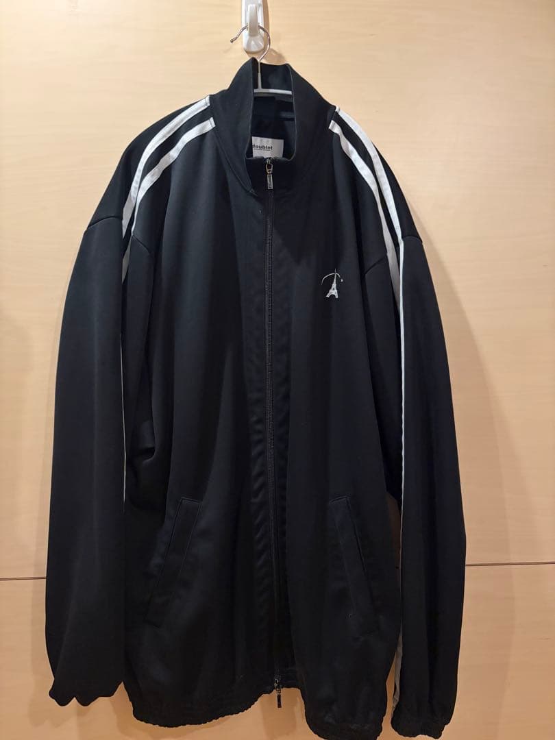 トップス doublet VINTAGE EFFECT TRACK JACKET S