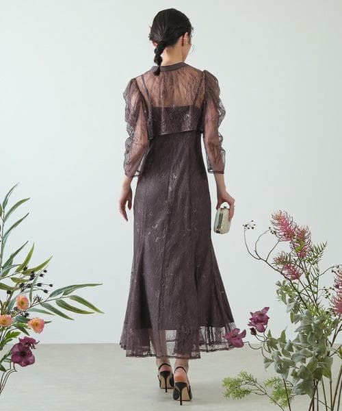 極美品 kana カナ 3way レースボレロセット ドレス М オケージョン