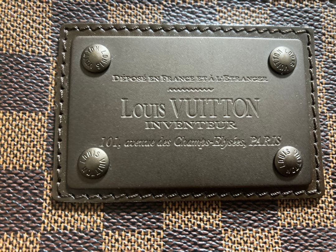 雪華　ルイヴィトン ダミエ ブルックリン ウエストバッグ N41101