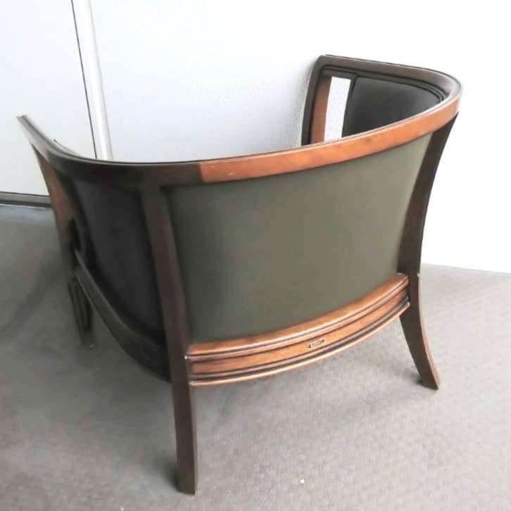 maruniマルニ本革地中海ロイヤルシャルル 1人掛け ディレトーレ MARUNI