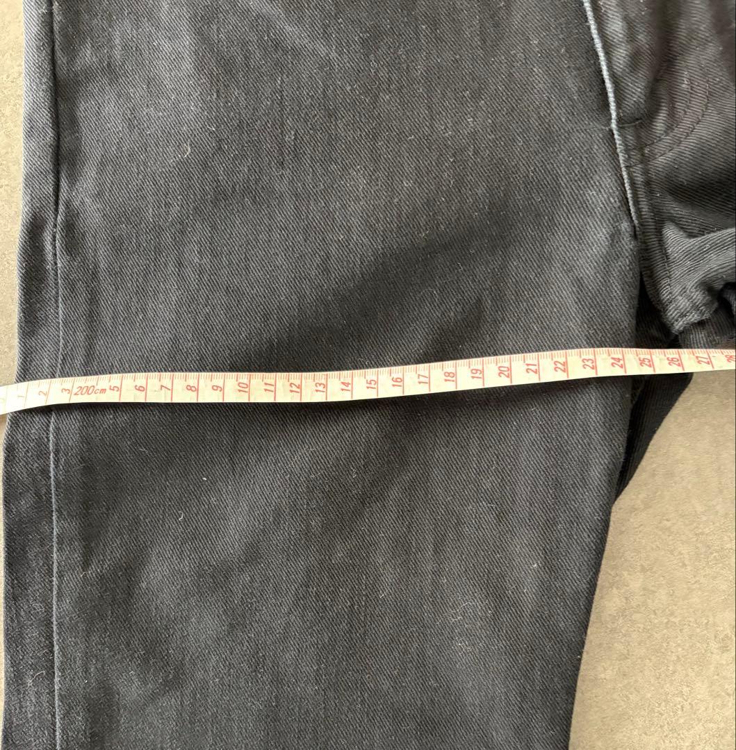 Levi's ブラック　デニムジャケット&パンツ