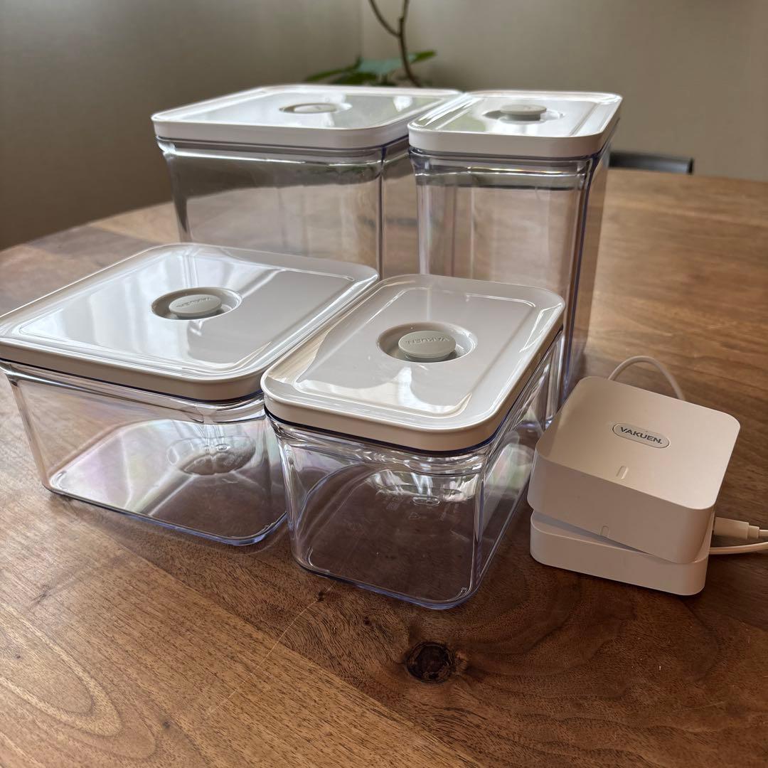 【VAKUEN】真空保存容器スターターセット