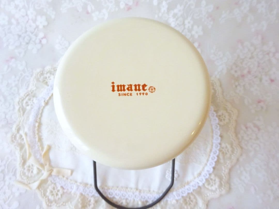 イマン　ローズバスケット　ミルクポット　マニーローズ