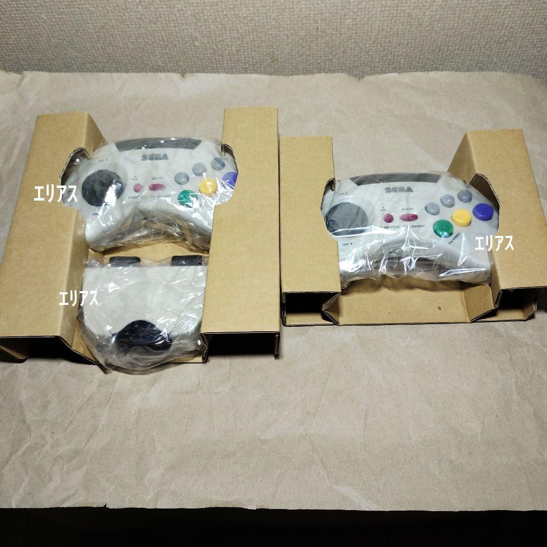セガサターン　コードレスパッドセット　コードレスパッド　レシーバー　ジャンク