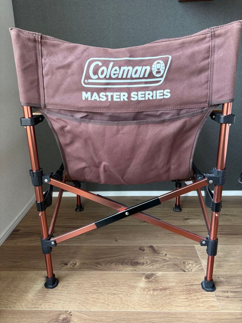 Coleman マスターシリーズコットンキャンバスチェア2脚セット※バラ売り