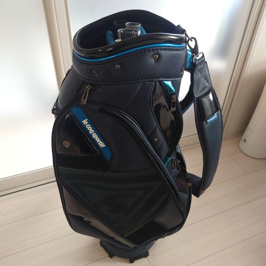 le coq sportif ゴルフバッグ ネイビー