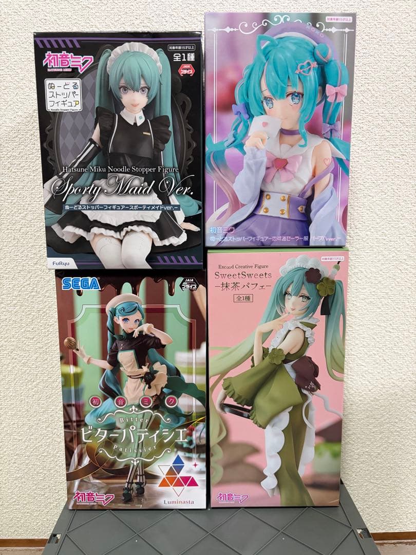 初音ミク 8点 プライズフィギュアまとめ売りの通販はau PAY マーケット
