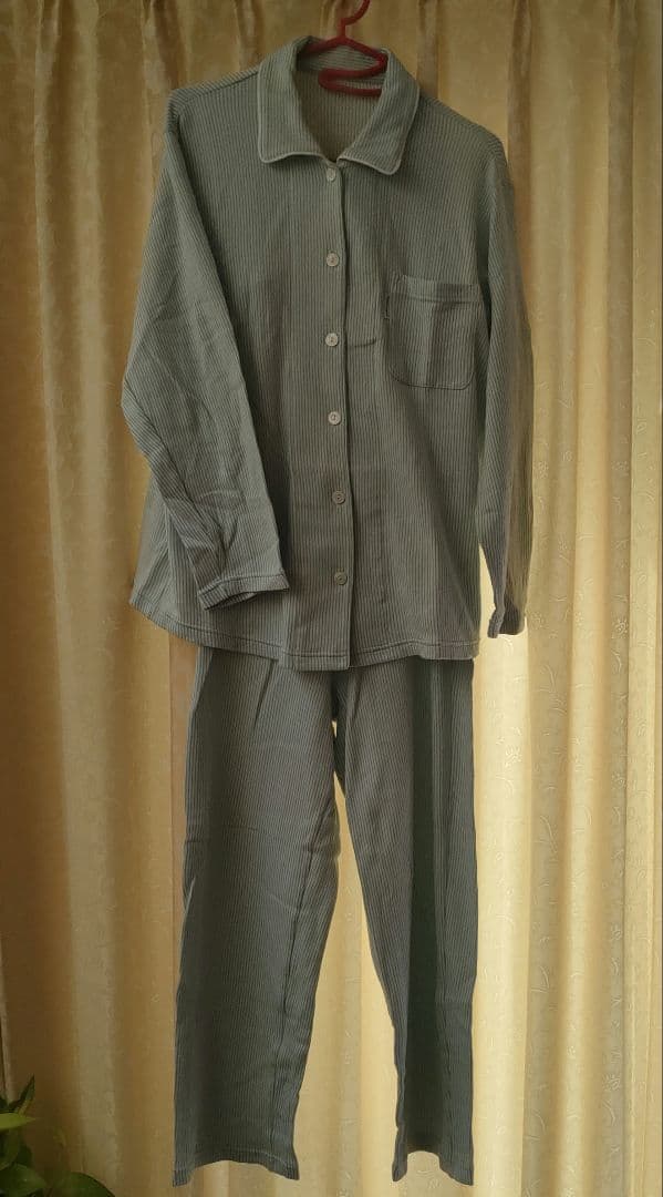 新品未使用★ワコール wacoal 睡眠科学 パジャマ 可愛いグリーン　Lサイズ