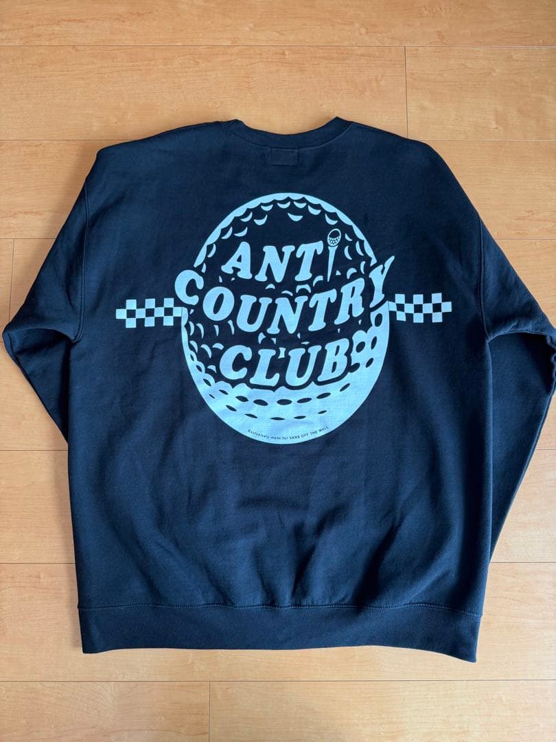 VANS ANTi COUNTRYCLUB TOKYO sweat スウェット