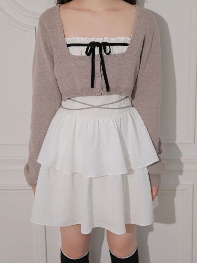 Bubblesレイヤードティアードワンピース - メルカリ