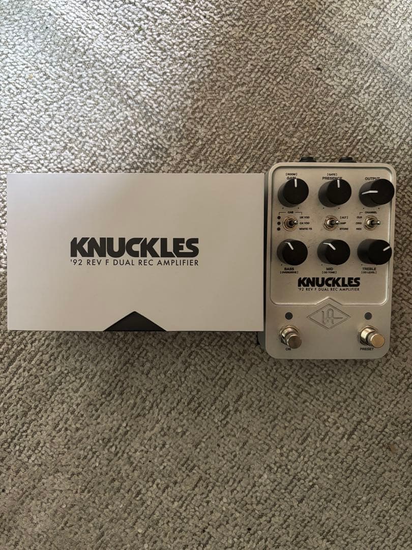 ギター UAFX KNUCKLES '92 REV F DUAL REC