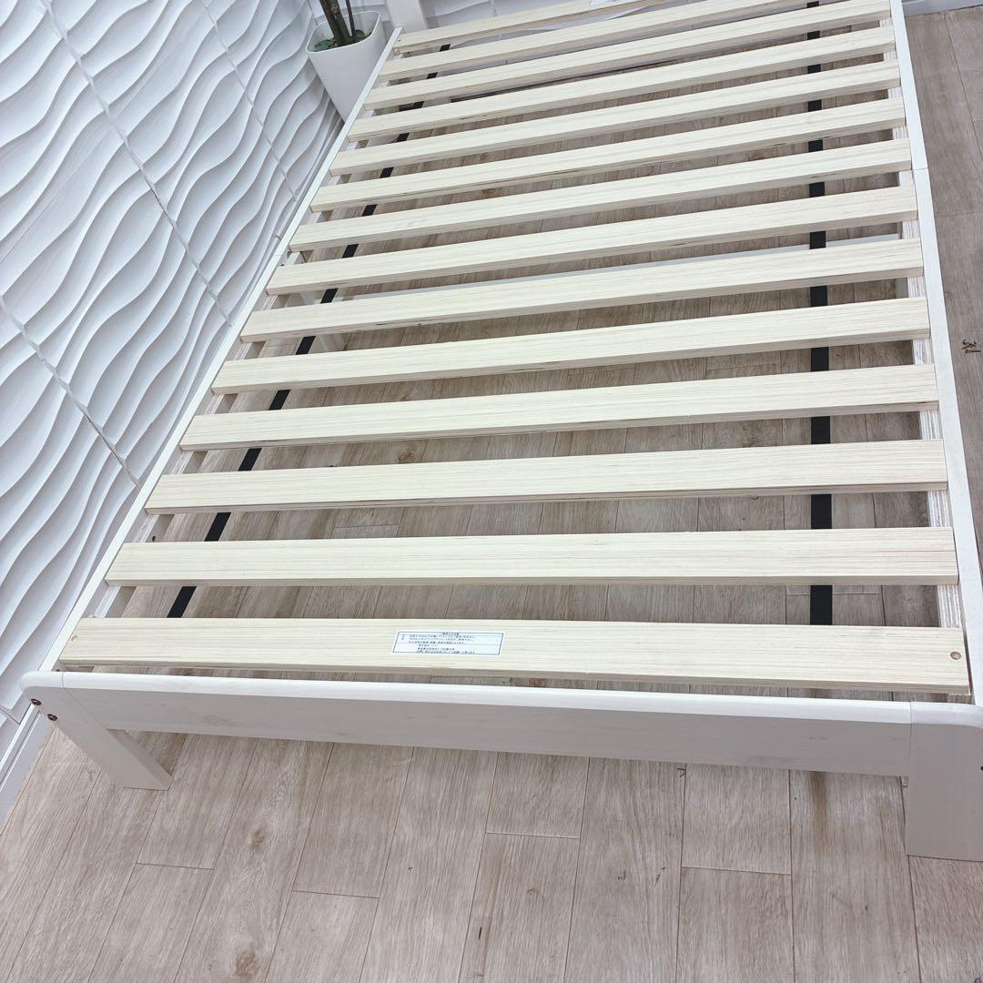 ◇大阪府 神戸市 配達料無料！◇ニトリ◇すのこベッド◇コンセント付き◇セミダブル