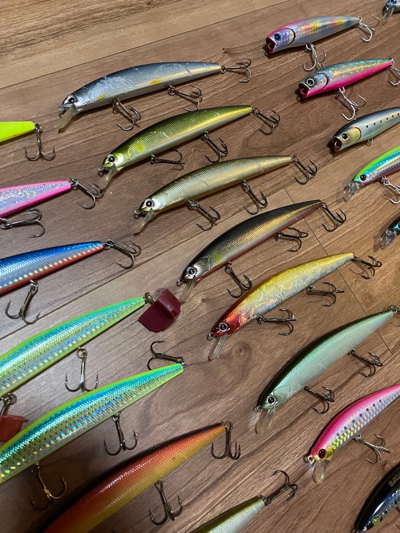 シーバスルアーまとめ売りルドラ130.シャアラインシャイナー.ウェイキーブー 他