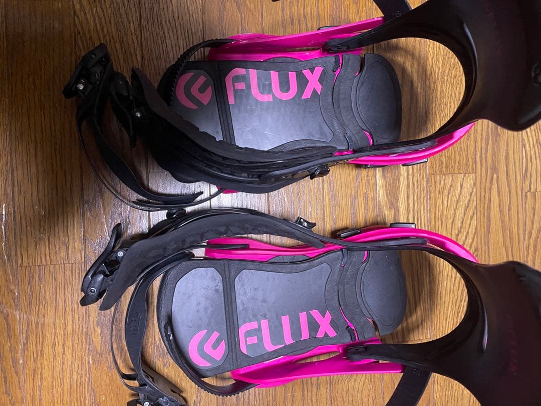FLUX スノーボードビンディング DS Mサイズ ピンク