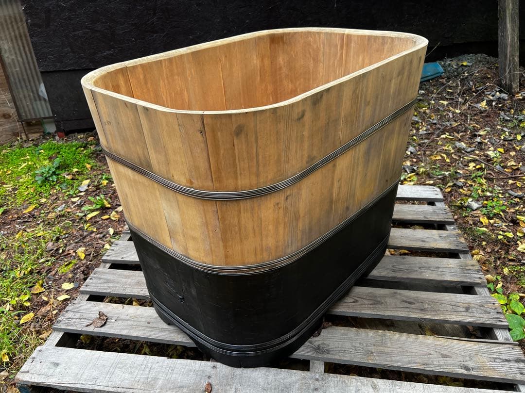 木製風呂桶 椹のお風呂 伝統木桶職人仕立ての風呂桶 /薪風呂