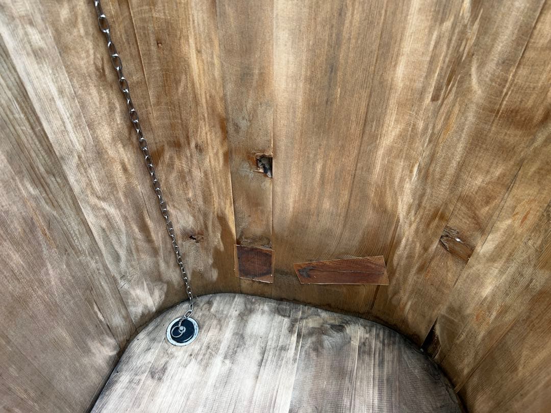 木製風呂桶 椹のお風呂 伝統木桶職人仕立ての風呂桶 /薪風呂