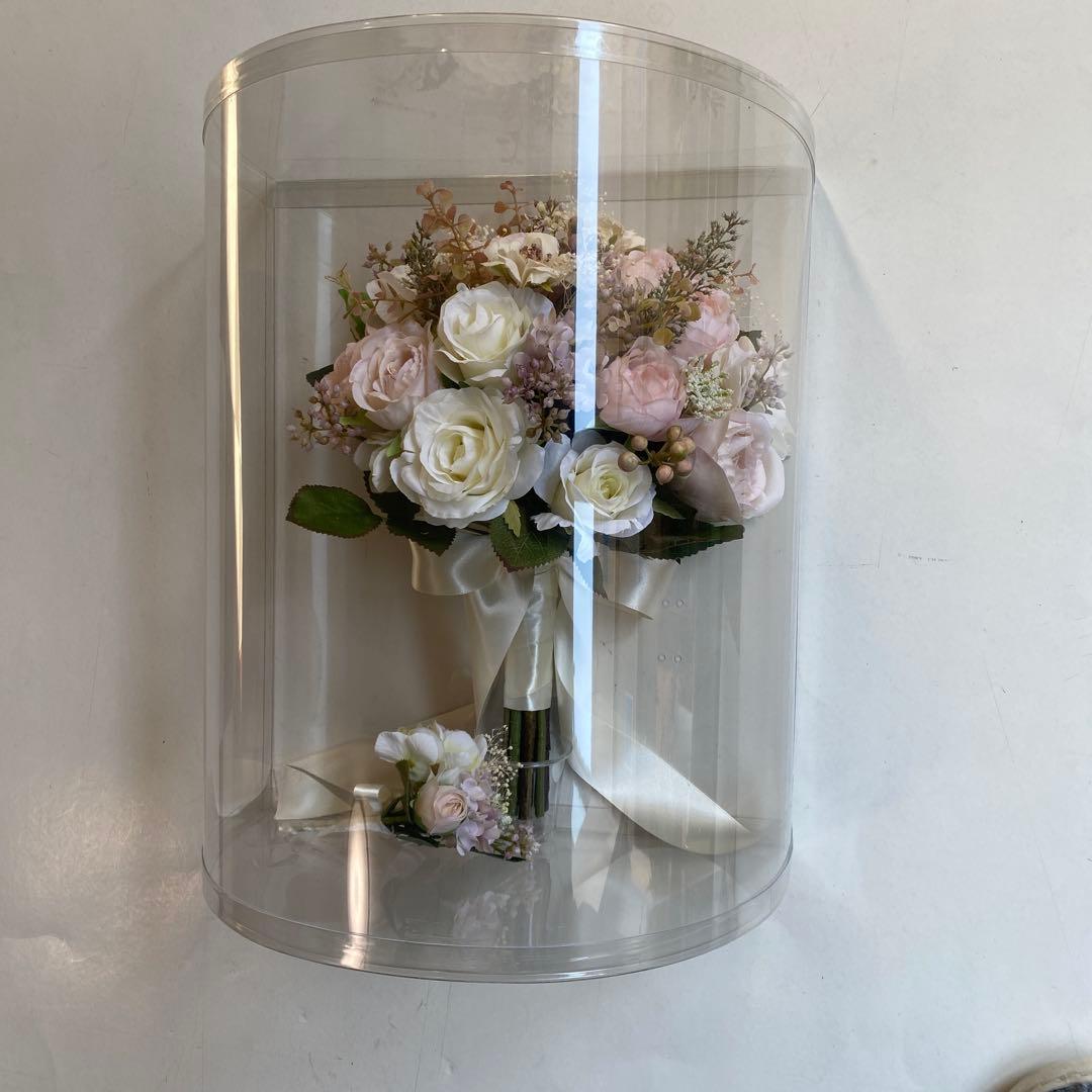 ウエディングブーケ.ブートニア造花