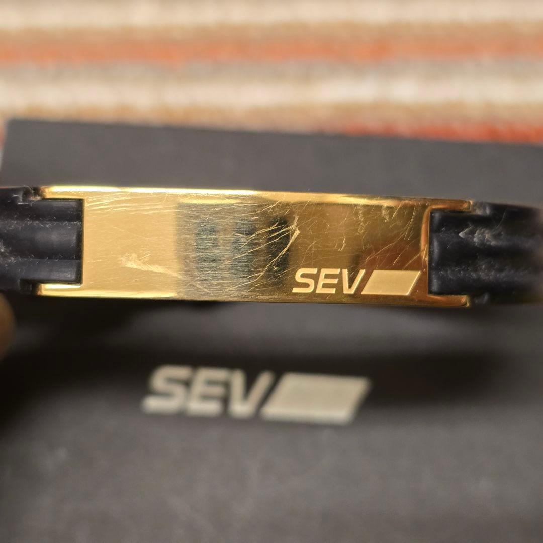 SEV ブラック ゴールド ブレスレット2G 定価33,000円 - メルカリ