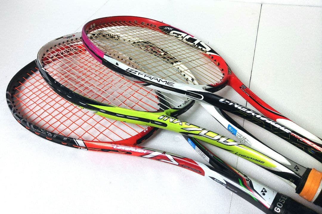 YONEX　ヨネックス　軟式ラケット　3本セット