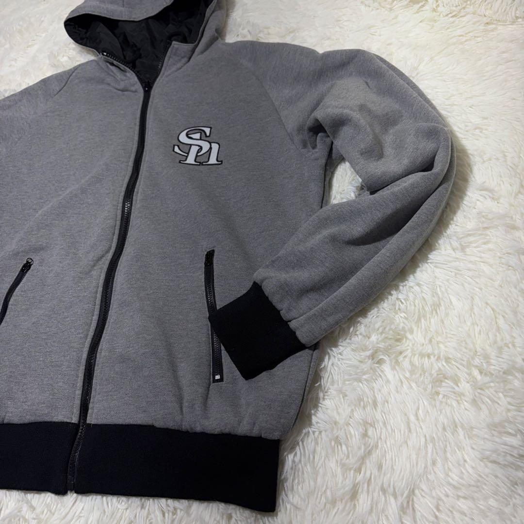 ☆美品☆クラブホークス 限定 ２way パーカー Lサイズ ソフトバンク 非売品