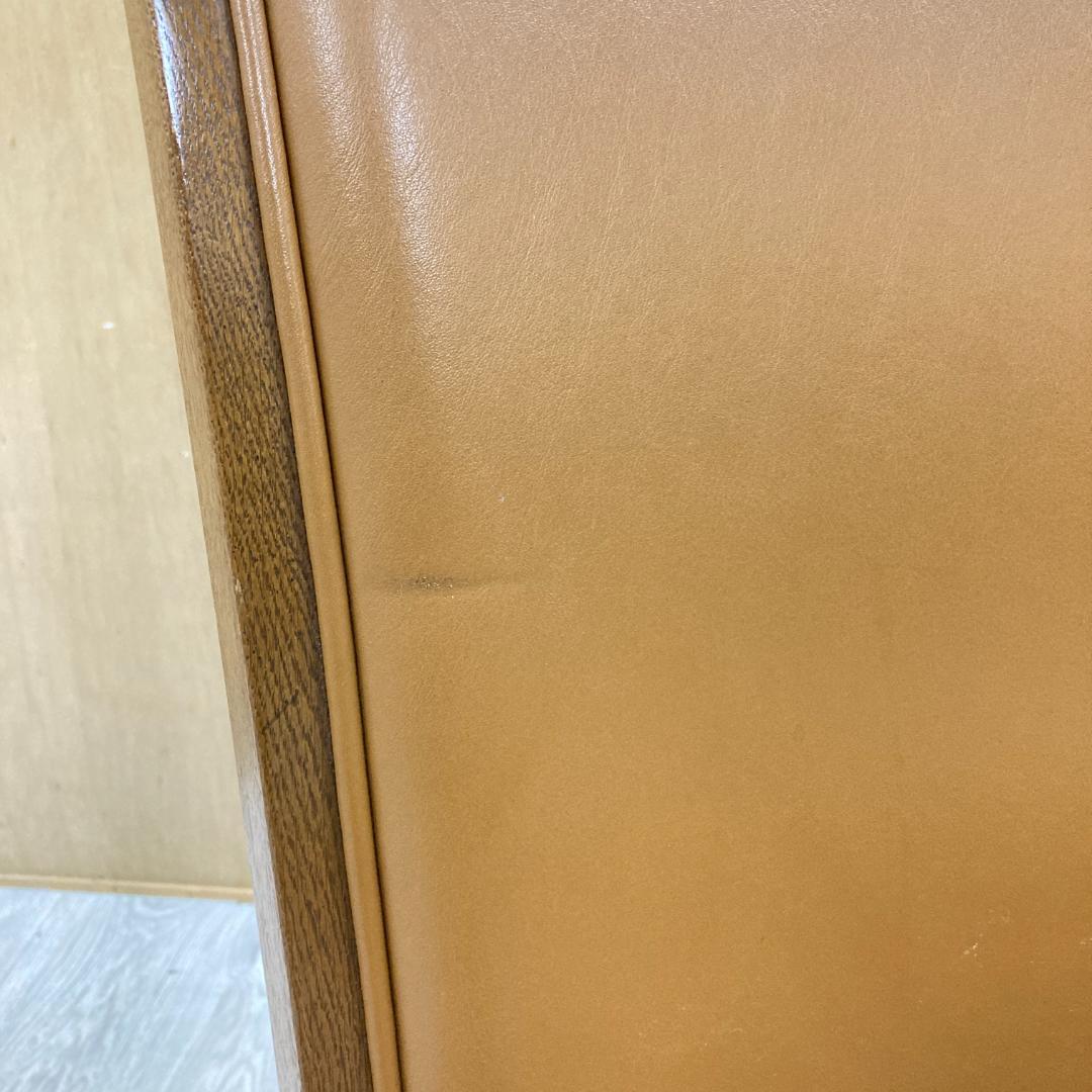 【カリモク】ドマーニ　本革　ダイニングチェア　ハイバック　椅子　A