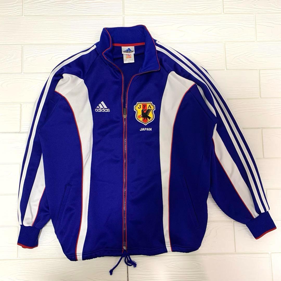 美品 アディダス 90s サッカー日本代表 ナイロンジャケッ
