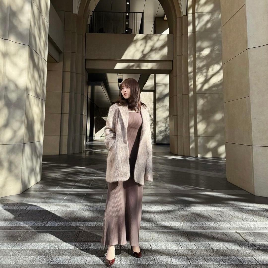 sachat アウター チェスターコート ジャケット シャギー - メルカリ