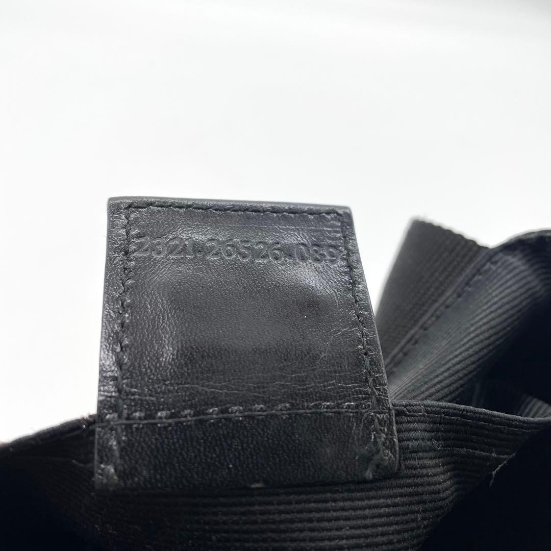 【美品】フェンディ　ミニトート　ハンドバッグ　ナイロン　バケット型　ロゴライン