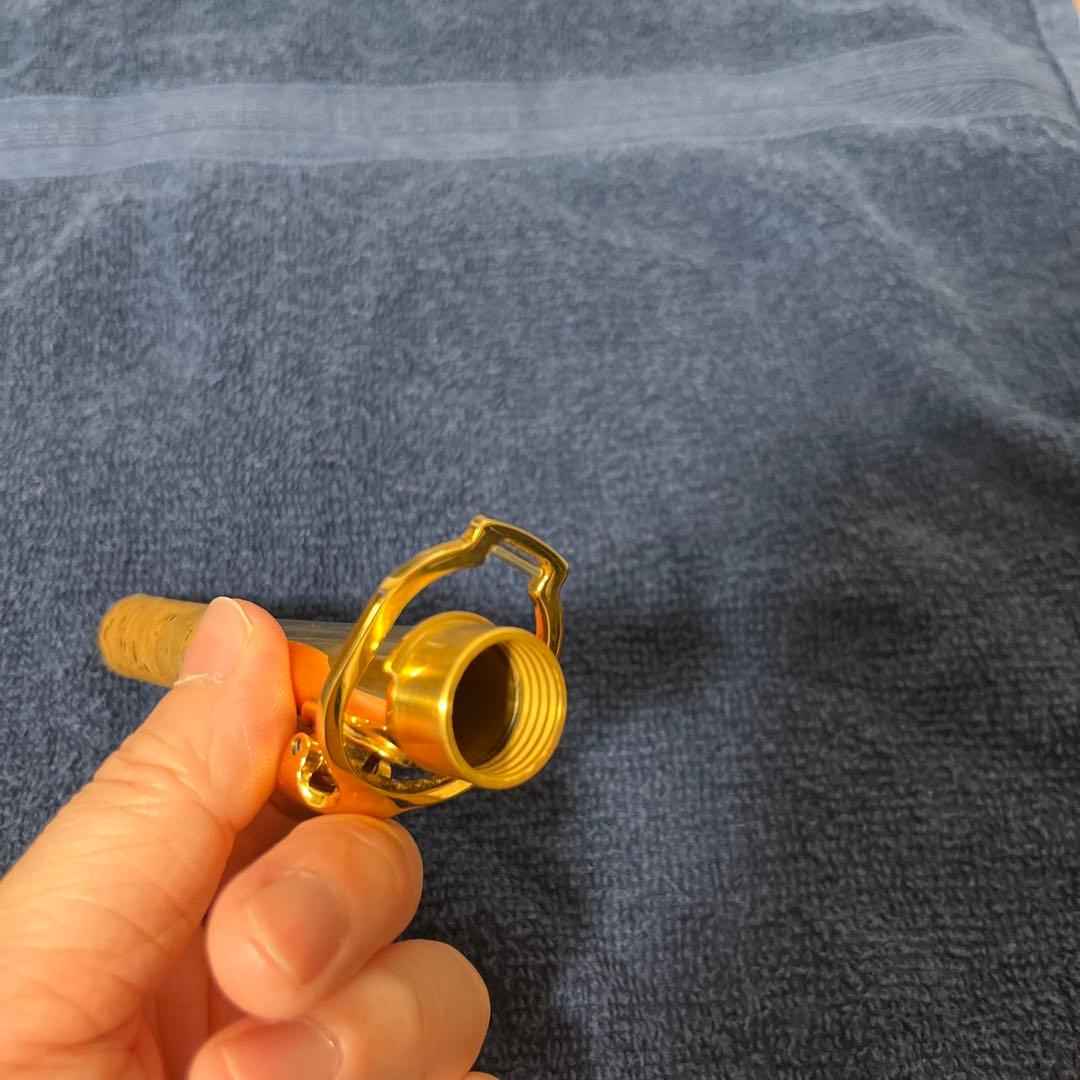 SELMER セルマー　ソプラノサックスネック　金メッキ ゴールドプレート