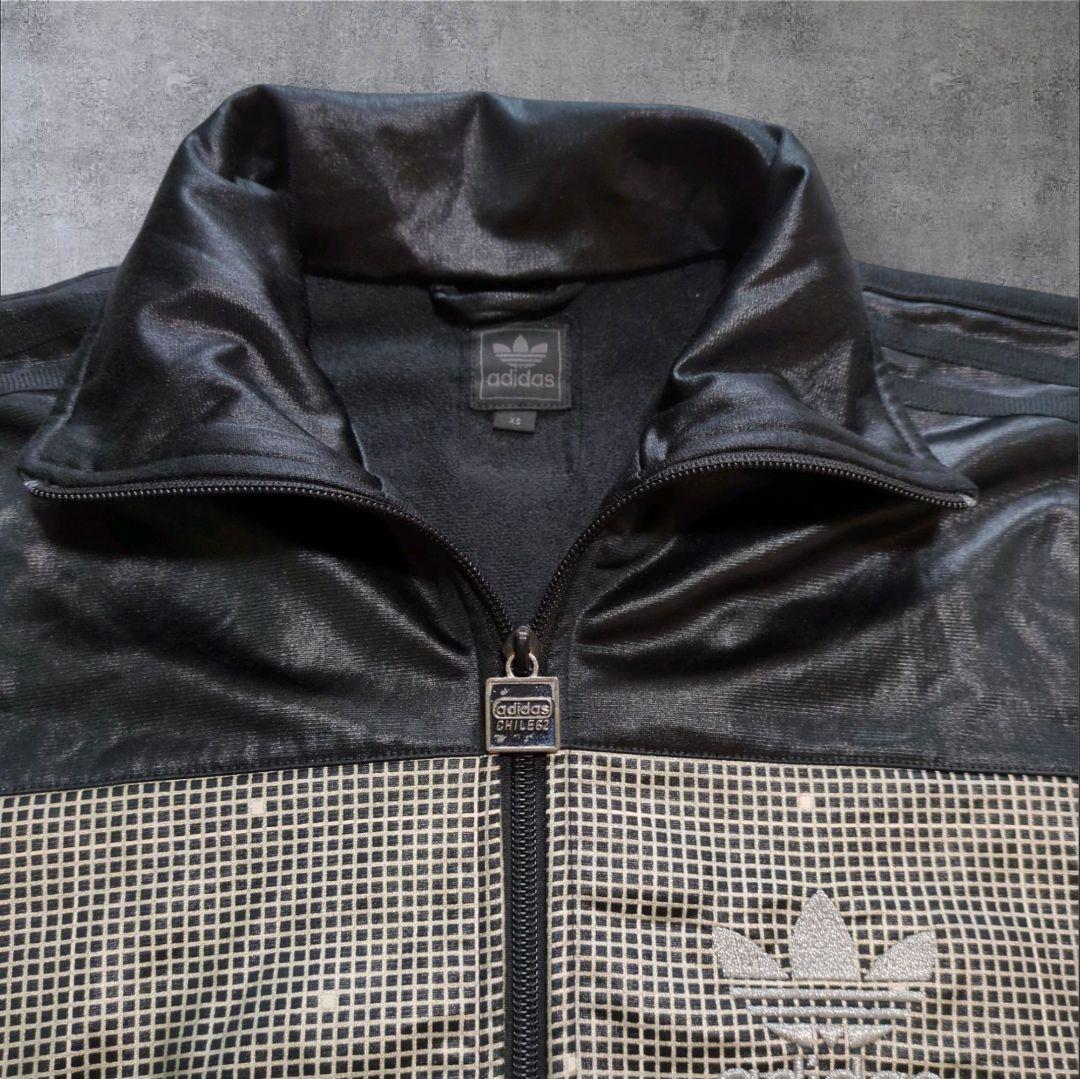 adidas chile62 ジャージ 黒 レアトラックジャケット 希少サイズ