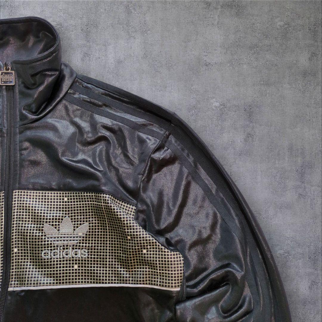 adidas chile62 ジャージ 黒 レアトラックジャケット 希少サイズ