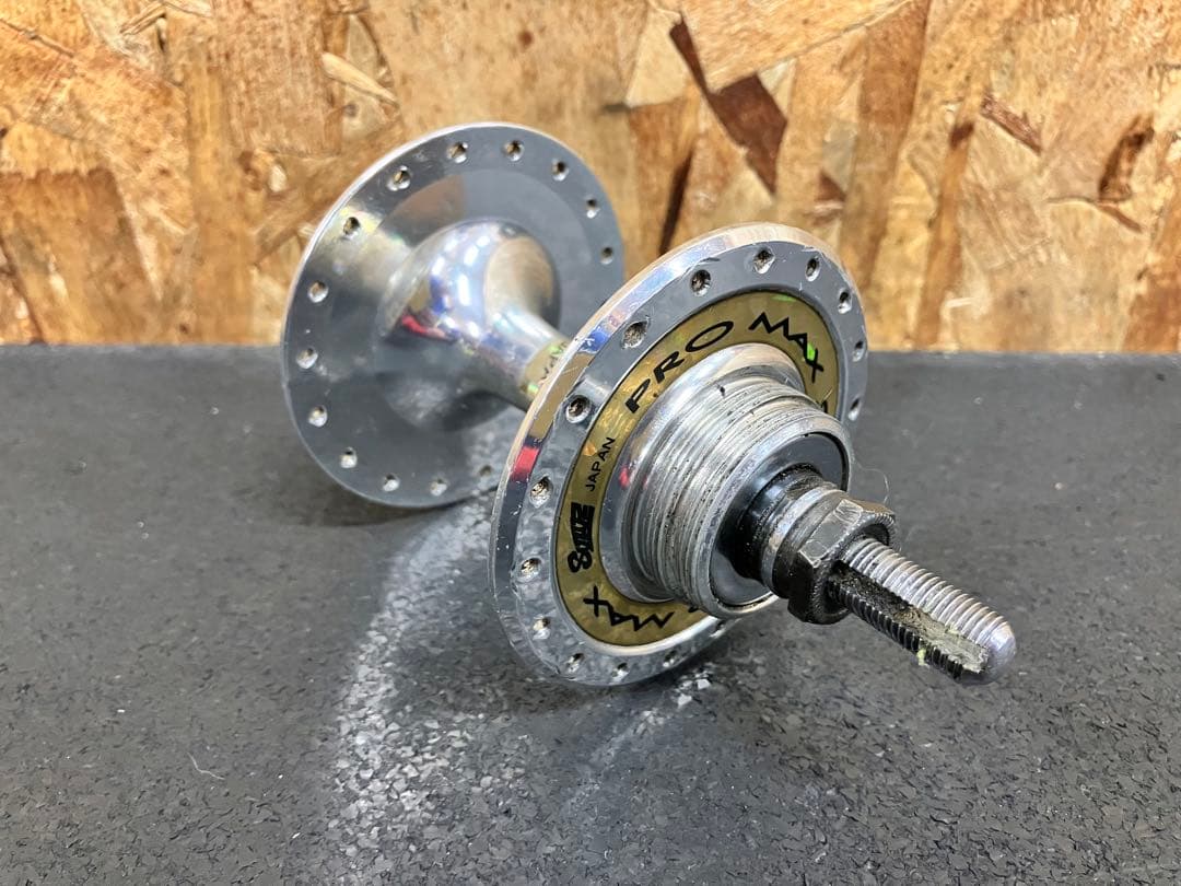 【希少】スズエ PRO MAX 競輪ハブ リア 120mm 36H 競輪 NJS