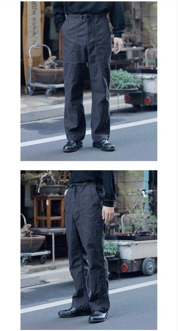 パンツ NEEDLES STRING FATIGUE PANT