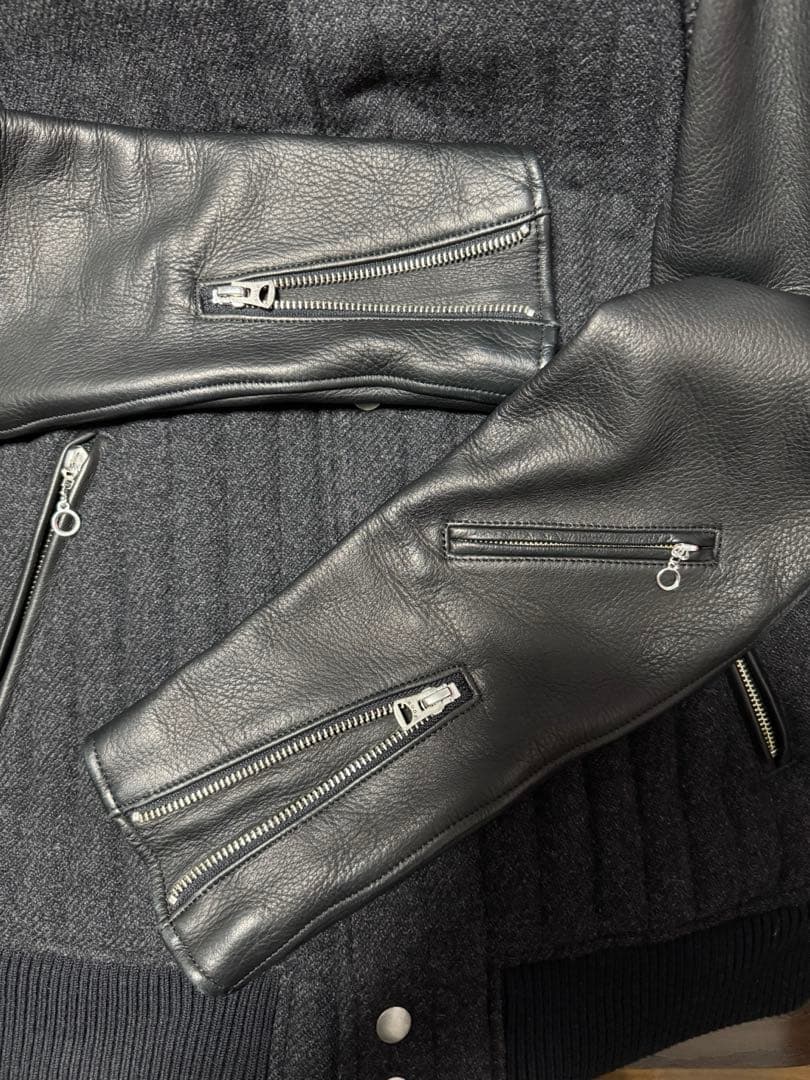 【美品】ルードギャラリー スタジャン ライダース サイズ2 コート