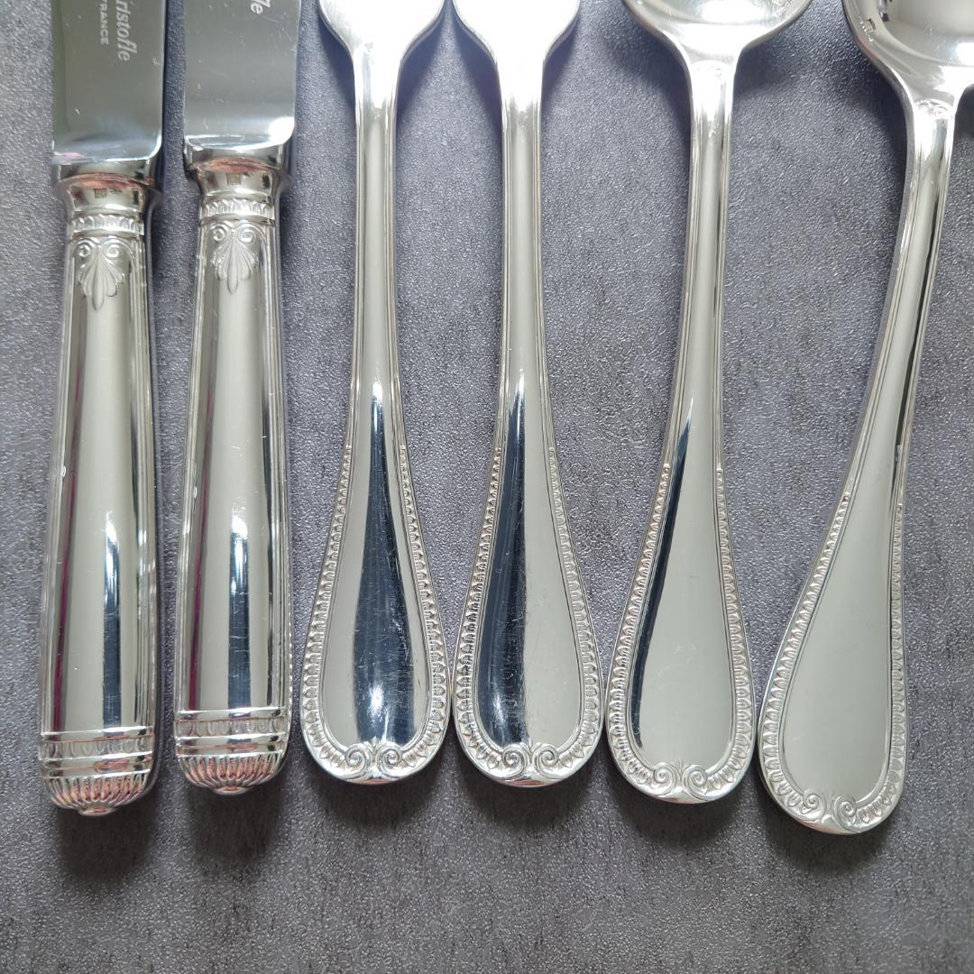 希少 クリストフル マルメゾン スタンダード ナイフ フォーク スプーン 6点