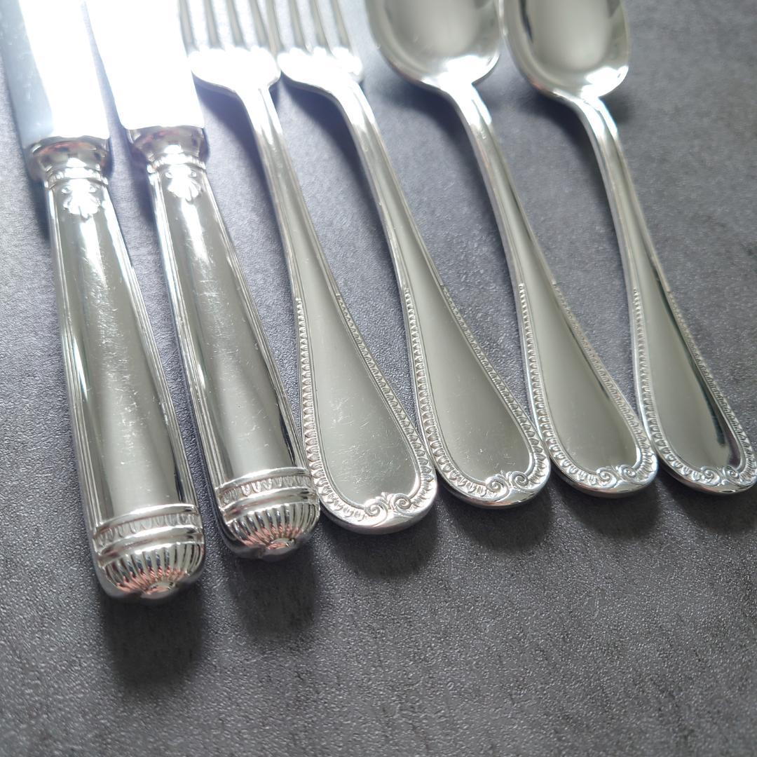 希少 クリストフル マルメゾン スタンダード ナイフ フォーク スプーン 6点