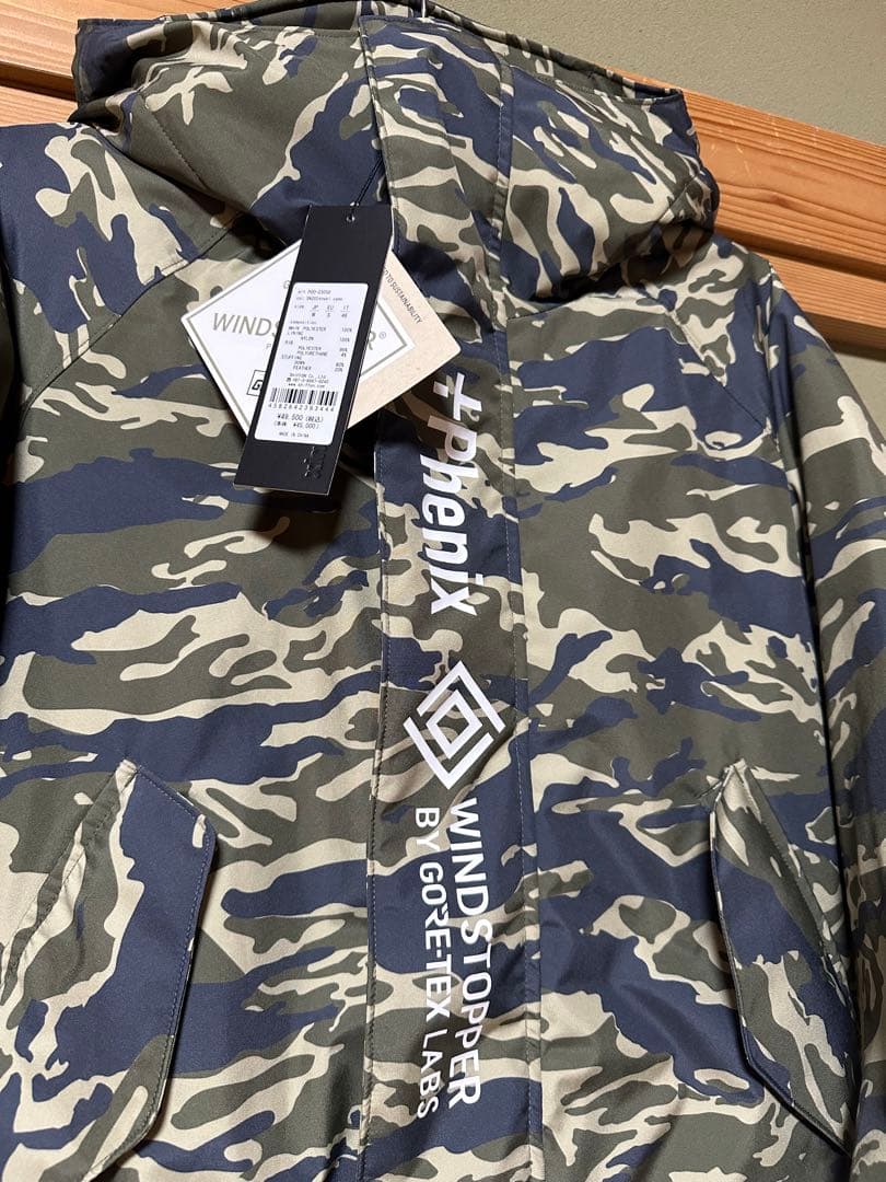 phenix ダウンジャケット 迷彩ジャケット 男性用