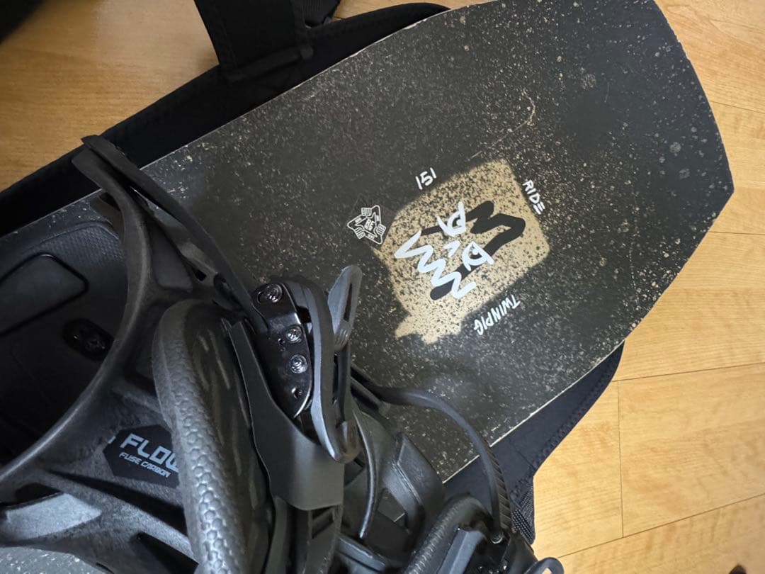 RIDE twinpig 151cm スノーボード 板のみ
