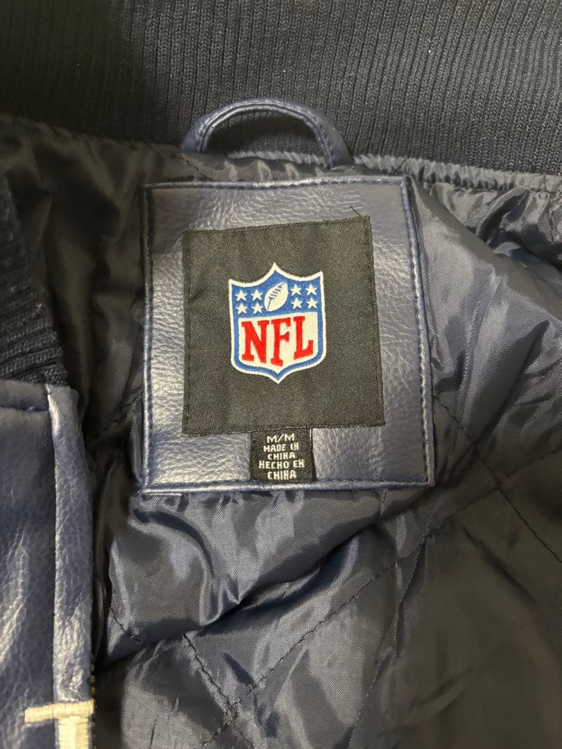 SEATTLE SEAHAWKS スタジャン M ネイビー