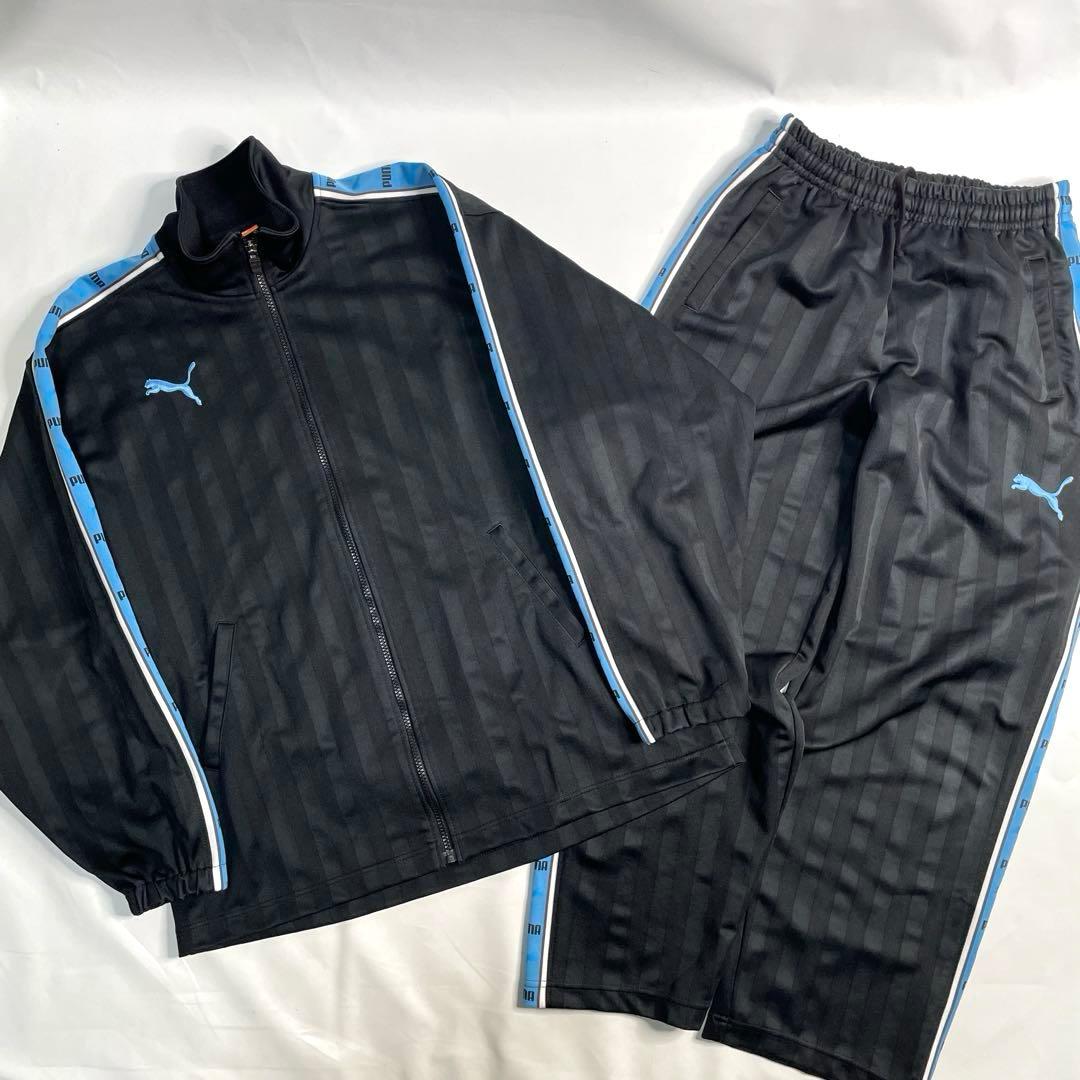 PUMA プーマ セットアップ ジャージ 上下 OLD ロゴテープ B系Y2K