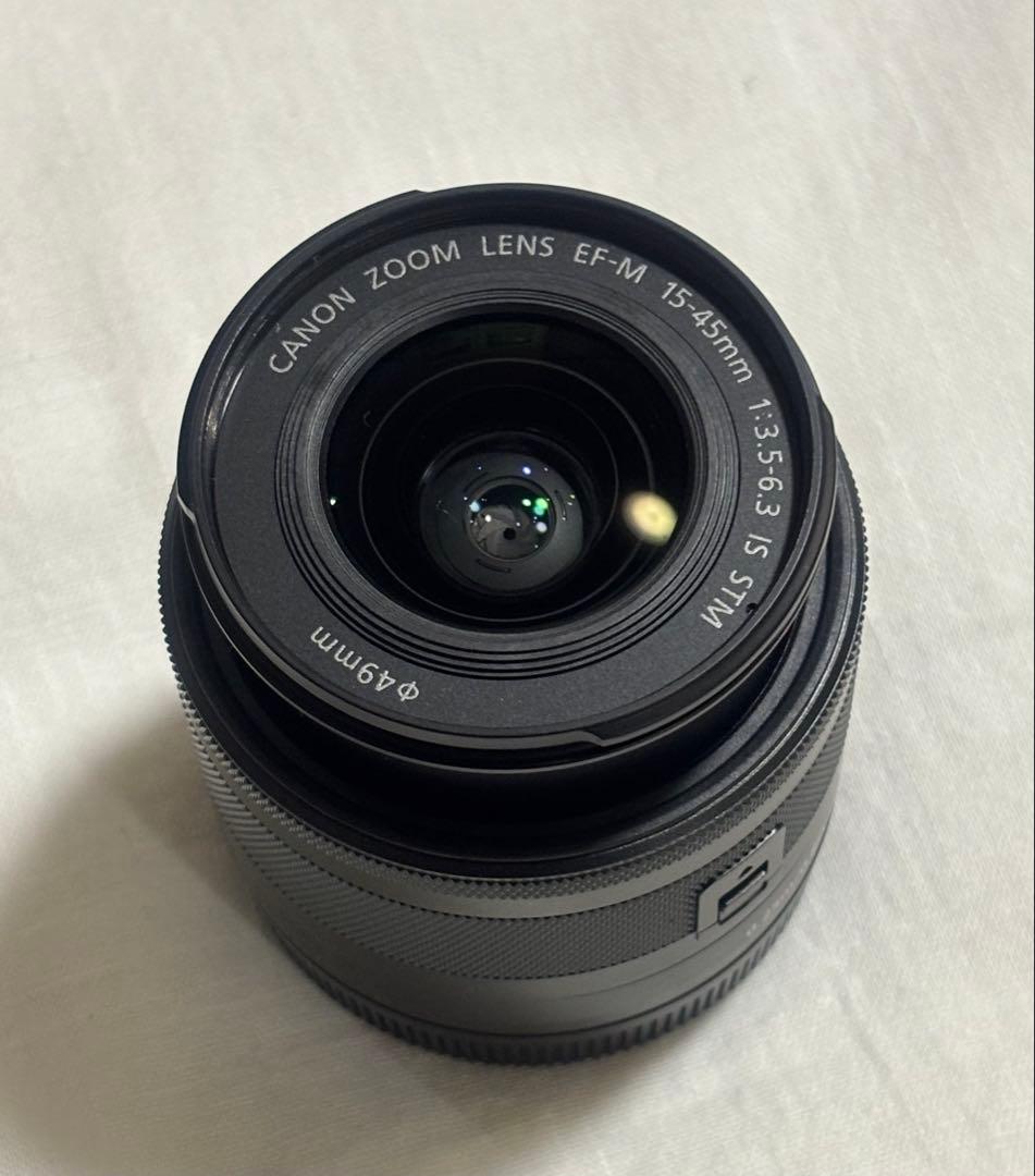 Canon EOS Kiss M ダブルズームキット ブラック※単焦点レンズ付き