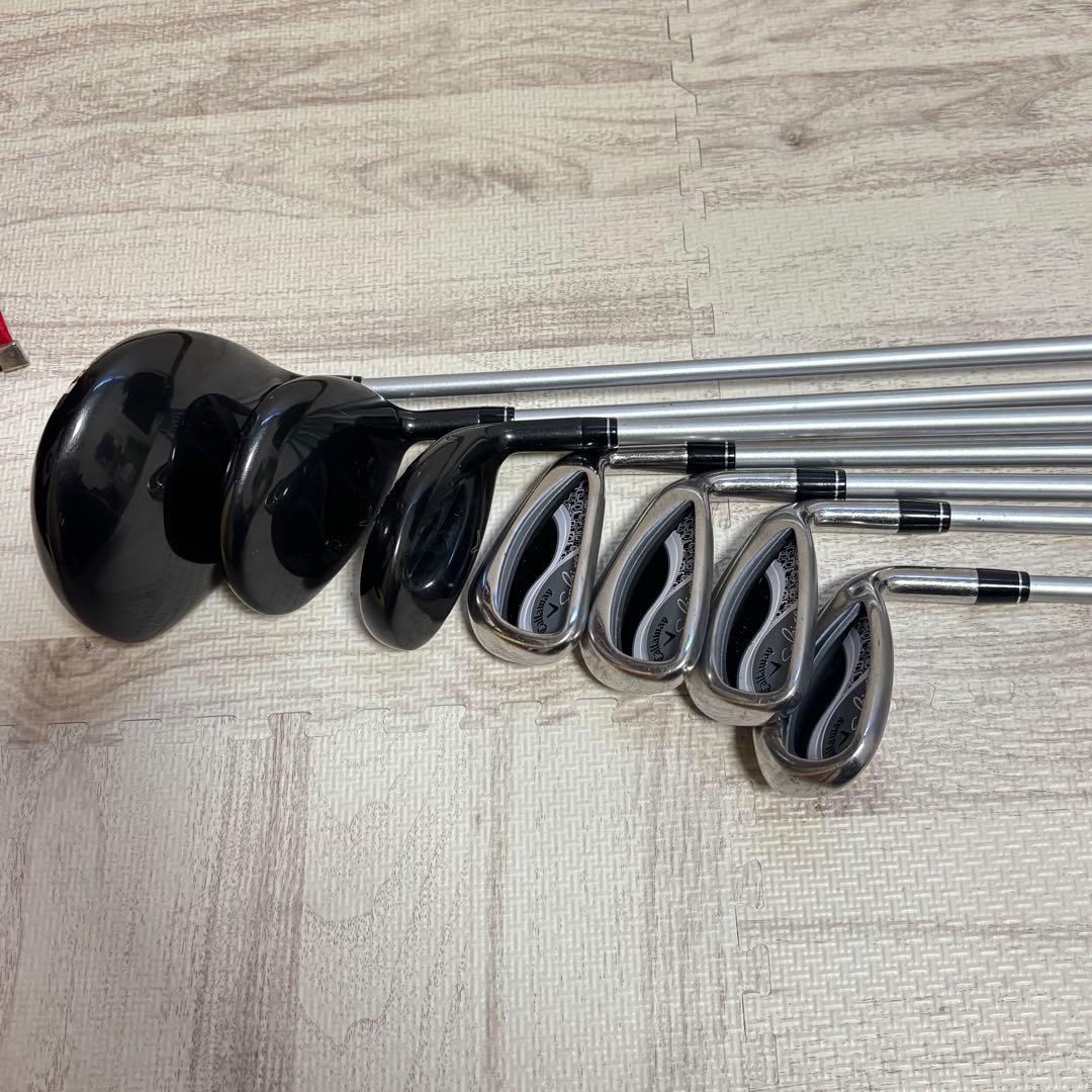 キャロウェイ　ソレイユ　レディース　ゴルフセット　アイアン　右　L