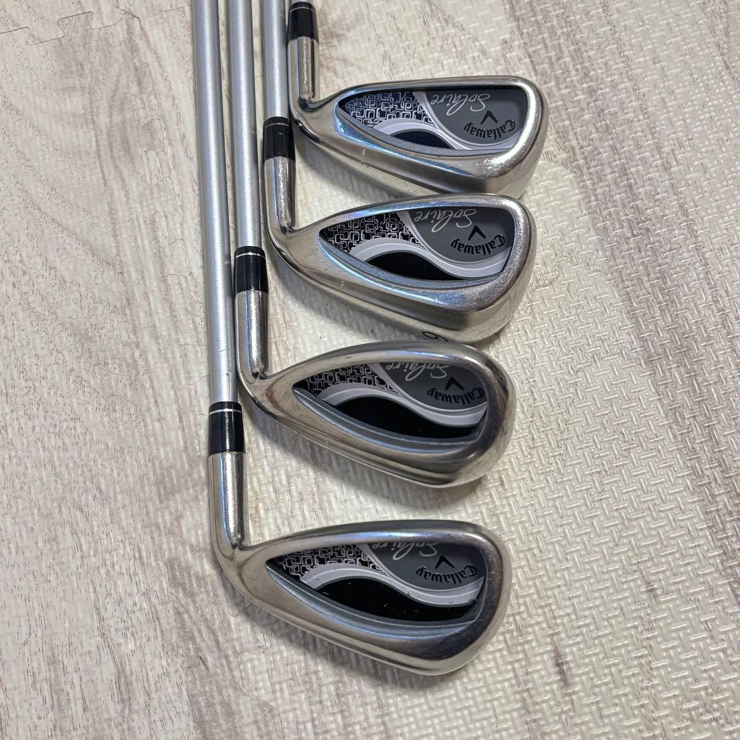 キャロウェイ　ソレイユ　レディース　ゴルフセット　アイアン　右　L