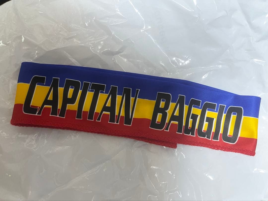 希少ロベルト・バッジョ ユベントス キャプテンマークアレンジバンダナ